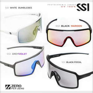 SS1 Photochromic Sunglasses แว่นตาจักรยาน แว่นตากันแดด แว่นตาตีกอล์ฟ